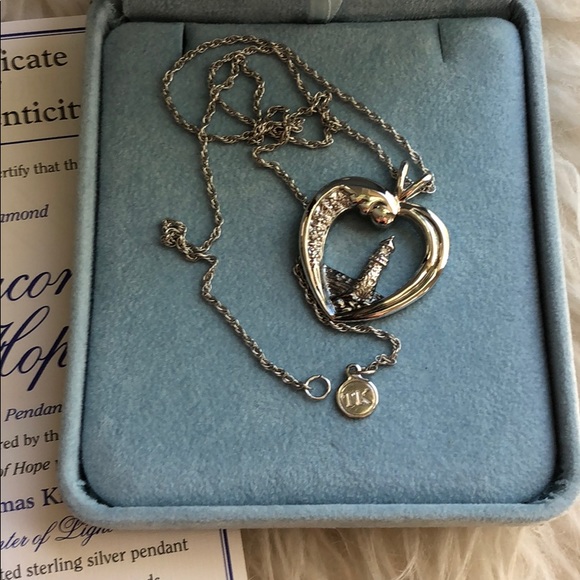 Ashton Drake Diamond necklace - Picture 7 of 7